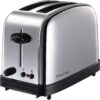 Classic 2 Slice Stainless Steel Toaster - Russell Hobbs 24080 2-Slice Toaster