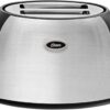 Oster 2 Slice Toaster, Brushed Stainless Steel