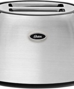 Oster 2 Slice Toaster, Brushed Stainless Steel